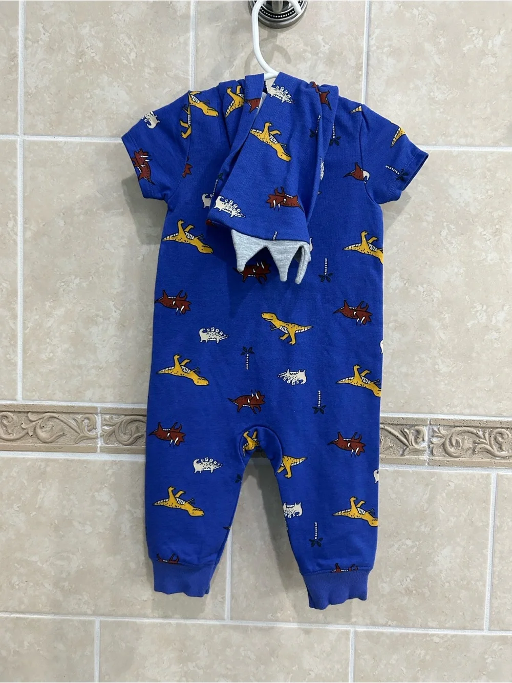 Carter’s Dinosaur hooded Romper